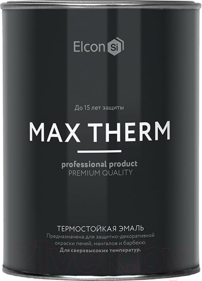 Эмаль Elcon Термостойкая 700C (400г, золото)