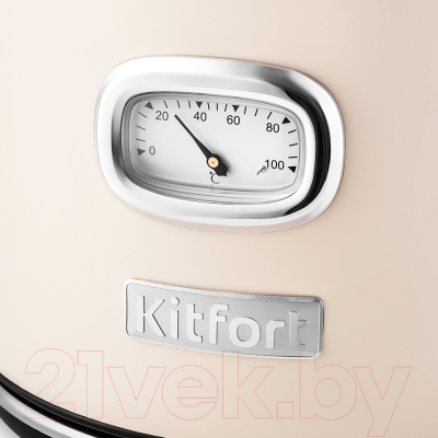 Электрочайник Kitfort KT-6150-1 (бежевый)