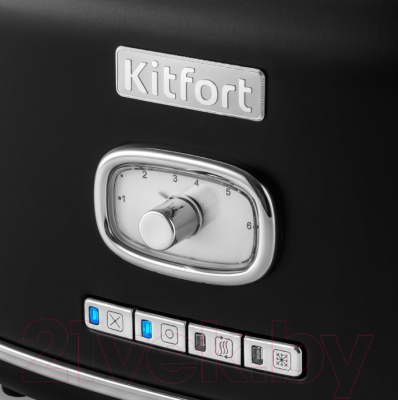 Тостер Kitfort KT-2075-2 (черный)