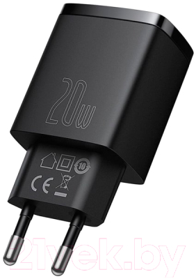 Зарядное устройство сетевое Baseus Compact Quick Charger / CCXJ-B01 (черный)