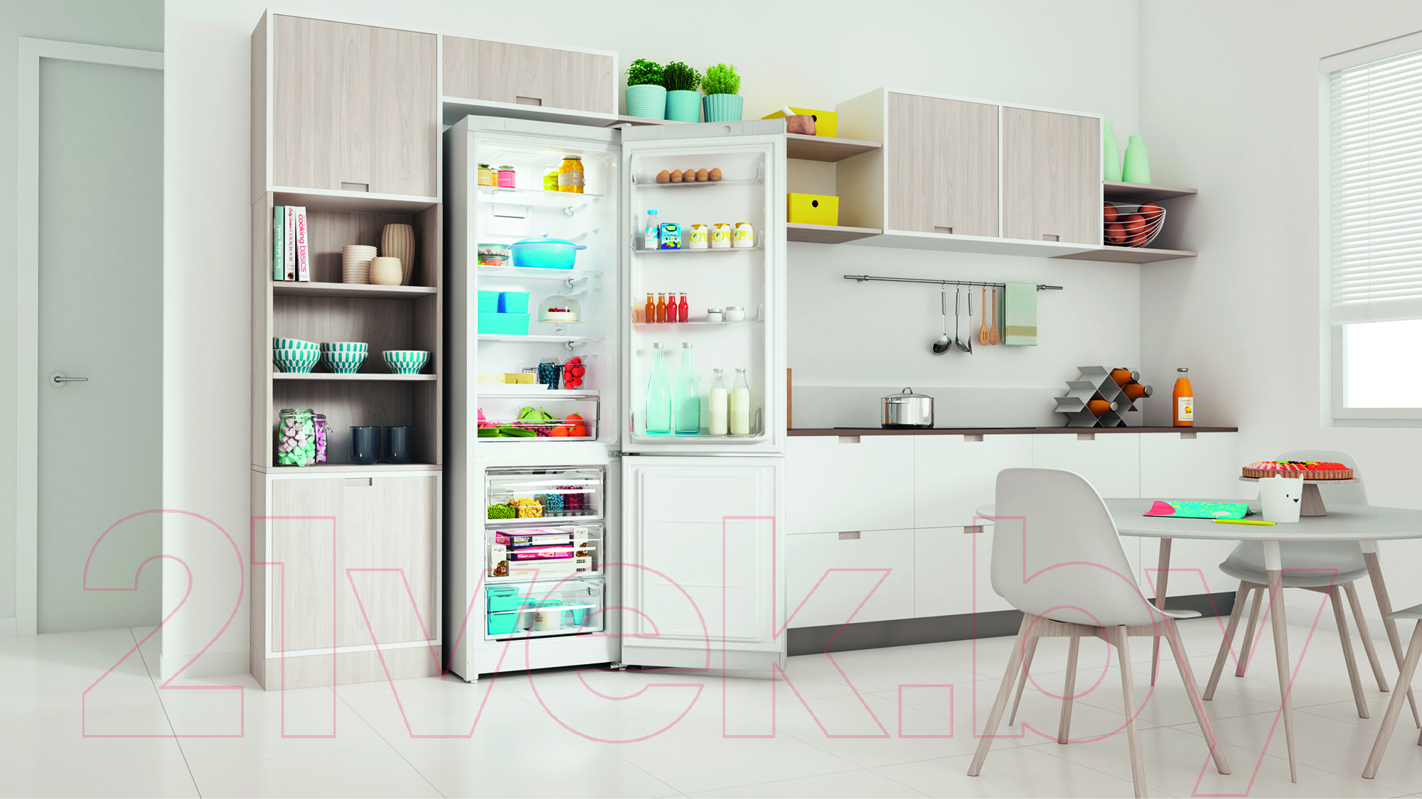 Холодильник с морозильником Indesit ITR 5200 W — фото 9
