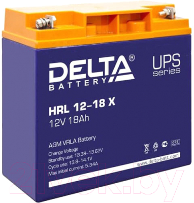 Батарея для ИБП DELTA HRL 12-18 X