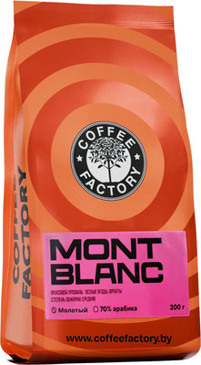 Кофе молотый Fusion Coffee Монблан (200г) - 