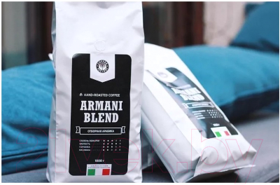 Кофе в зернах Coffee Factory Армани Бленд (1кг)
