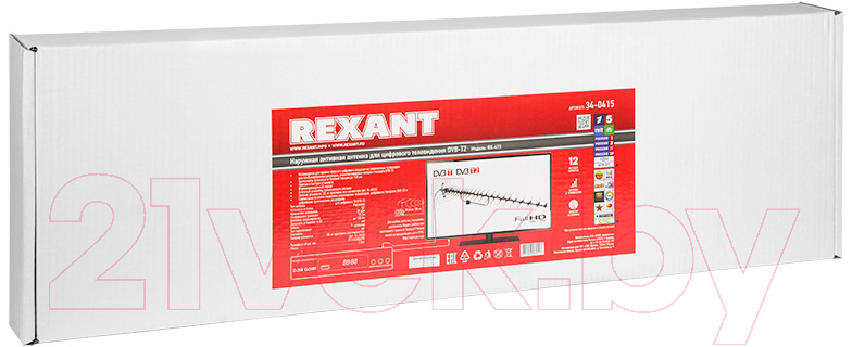 Цифровая антенна для ТВ Rexant 34-0415