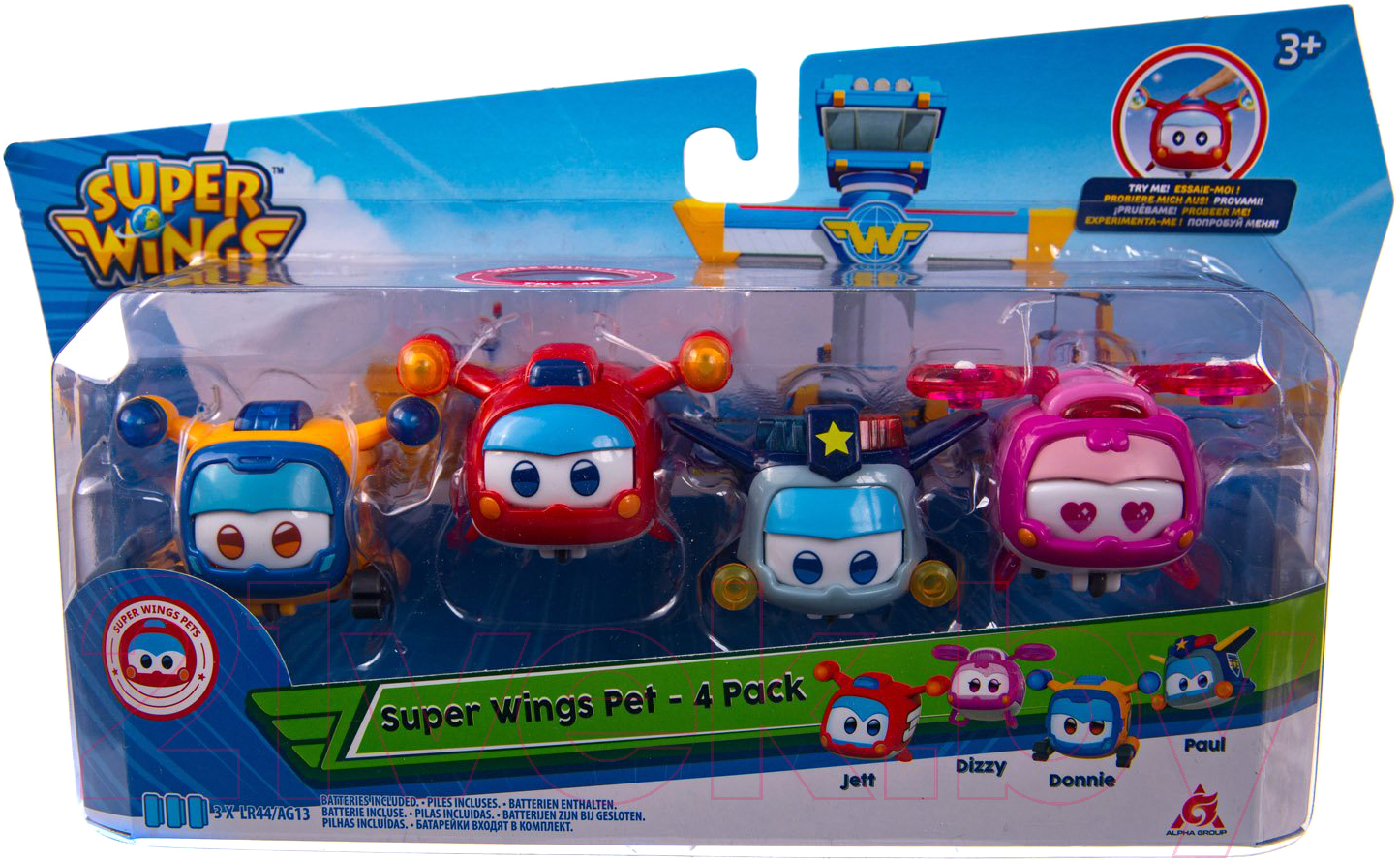 Набор игрушечной техники Super Wings Супер питомцы / EU750491