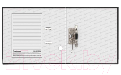 Папка-регистратор Brauberg 221395 (черный)