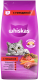 Сухой корм для кошек Whiskas Вкусные подушечки с нежным паштетом с говядиной (5кг) - 