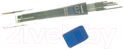 Набор грифелей для карандаша UNI Mitsubishi Pencil 2B / UL07-102ND 2B (0.7мм)
