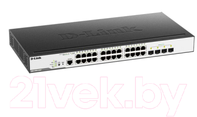 Изображение товара Коммутатор D-Link DGS-3000-28LP/B1A