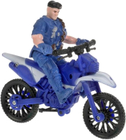 Мотоцикл игрушечный Играем вместе Солдатик с мотоциклом Полиция / 1904Y009-R - 