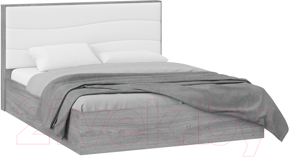 Двуспальная кровать ТриЯ Миранда с ПМ Тип 1 160x200