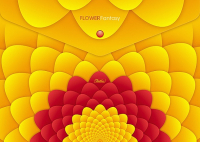 

Папка-конверт Hatber, Flower Fantasy / AKк4-15820