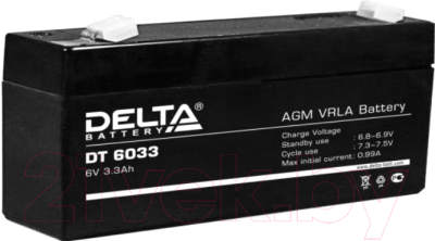 Батарея для ИБП DELTA DT 6033 (125мм)