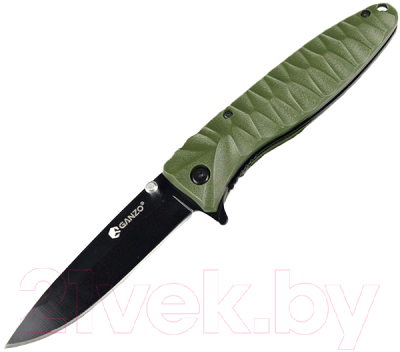 Нож складной GANZO G620g-1 (зеленый)