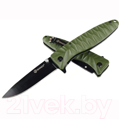 Нож складной GANZO G620g-1 (зеленый)