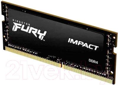 Оперативная память DDR4 Kingston Fury Impact KF432S20IB/16