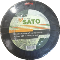 

Леска для триммера Sato, 3.0мм x 56м