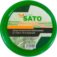

Леска для триммера Sato, Techno 2.7мм x 15м