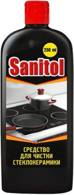 Чистящее средство для кухни Sanitol Для стеклокерамики (250мл)