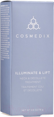Крем для лица Cosmedix Illuminate & Lift Neck & Decollete Treatment для шеи и декольте (74г)