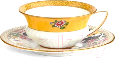 Чашка с блюдцем Wedgwood Wonderlust Primrose / 40024020