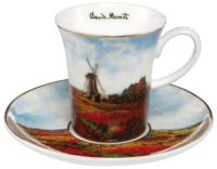 

Чашка с блюдцем Goebel, Artis Orbis Claude Monet Поле тюльпанов / 67-011-79-1
