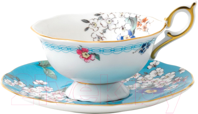 Чашка с блюдцем Wedgwood Wonderlust Apple Blossom / 40024024