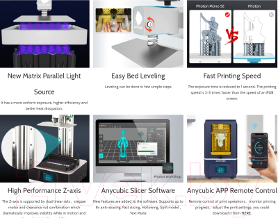 Изображение товара 3D-принтер Anycubic Photon Mono SE