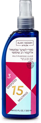 Спрей для волос Alan Hadash 15-Multipass Многофункциональный (250мл)