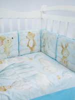 

Комплект постельный для малышей Amarobaby, Magic Balloon / AB213017MB/19
