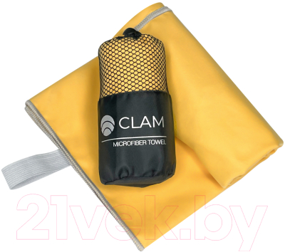 Полотенце Clam S004 50х100 (желтый)