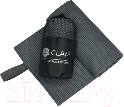 Полотенце Clam SR011 50х100 (темно-серый)