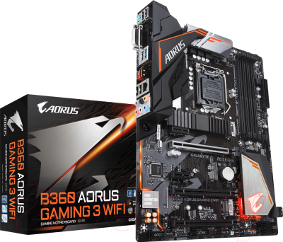 Материнская плата Gigabyte B360 Aorus Gaming 3 Wifi