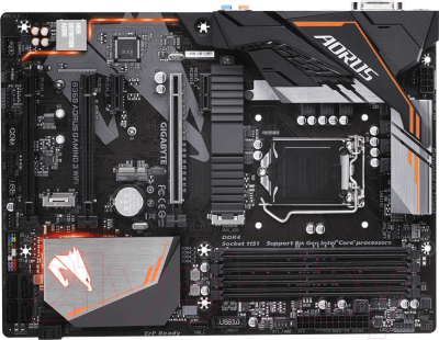 Материнская плата Gigabyte B360 Aorus Gaming 3 Wifi