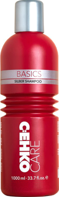 Оттеночный шампунь для волос C:EHKO Серебристый для нейтрализации желтого оттенка (1л)
