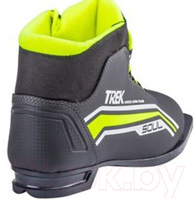 Ботинки для беговых лыж TREK Soul 1 ИК (черный/лайм, р-р 41)