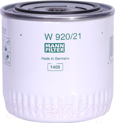 Масляный фильтр Mann-Filter W920/21