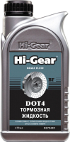 Тормозная жидкость Hi-Gear DOT 4 / HG7044R (473мл) - 