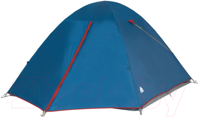 Палатка Trek Planet Dallas 4 / 70105 (синий/красный)