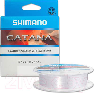 

Леска монофильная Shimano, Прозрачный, Catana Spinning 0.165мм / CATSPG10016