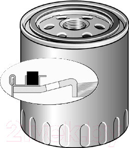 Топливный фильтр Purflux CS702
