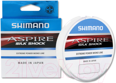 

Леска монофильная Shimano, Прозрачный, Aspire Silk Shock 0.10мм / ASSS5010