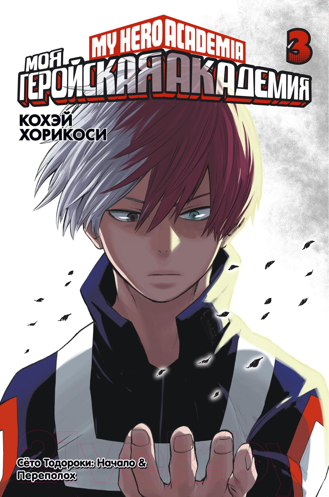 Манга Азбука Моя геройская академия. Книга 3 (Хорикоси Кохэй)