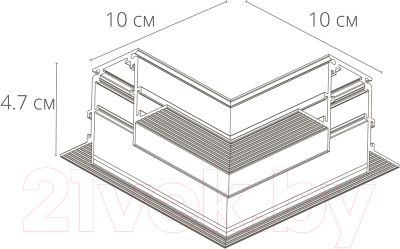 Коннектор для шинопровода Arte Lamp Linea-Accessories A480706