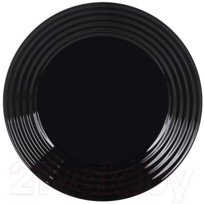 Тарелка столовая обеденная Luminarc Harena Black L7614