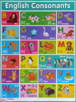 

Наглядное пособие Айрис-пресс, Английские согласные звуки = English Consonants