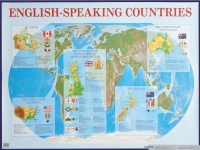 Наглядное пособие Айрис-пресс English-speaking countries для средней школы - 