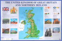 

Наглядное пособие Айрис-пресс, Великобритания. The United Kingdom of Great Britain and Northern