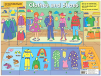 Наглядное пособие Айрис-пресс Английский язык. Одежда и обувь. Clothes and Shoes - 